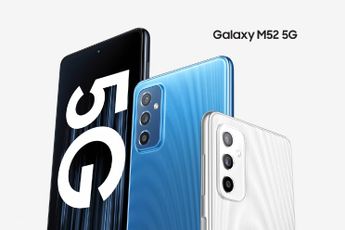 Samsung Galaxy M52 5G officieel: krachtige middenklasser voor 379 euro