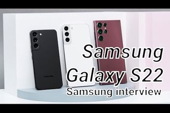 Samsung Galaxy S22 en Tab S8: Samsung beantwoordt onze vragen (video)