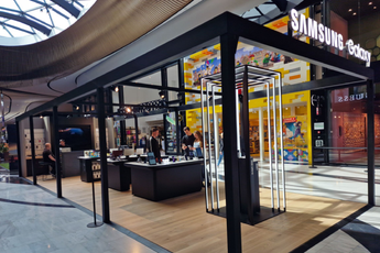 Samsung opent Nederlandse pop-up store in Westfield Mall