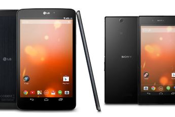 Sony Xperia Z Ultra en LG G Pad 8.3: nu ook Google Play Edition beschikbaar