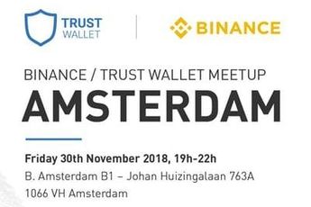 EVENT Trust Wallet Amsterdam - Let's talk Crypto Blockchain Ethereum BUIDLing