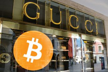 Gucci gaat bitcoin (BTC) accepteren