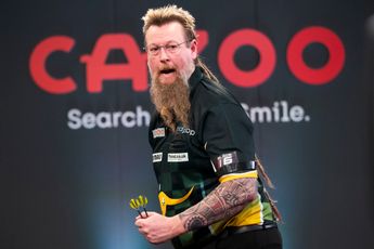 Whitlock produces nine-dart finish during Players Championship 9 defeat to De Decker