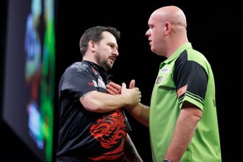 Final two play-off spots up for grabs as Premier League Darts standings updated after Night 14
