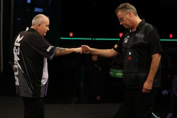 Taylor not at his best but coasts past Part in whitewash win to reach Quarter-Finals at World Seniors Darts Masters