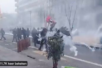 Filmpjes! ANTIFA-terroristen gijzelden vreedzame coronademonstratie in Brussel