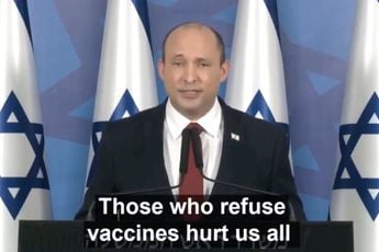 Israëlische premier Bennett over ongevaccineerden: 'Ze doen ons allemaal pijn! Geen bioscoop, synagoge of café voor ze!'