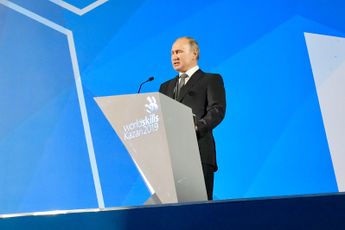 De 9 mei speech van Poetin bevat geen 'breaking news'