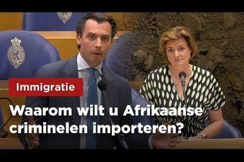 Filmpje! Thierry Baudet confronteert minister Van Gennip met knettergek immigratieplan: 'Bent u weleens in banlieues geweest?'