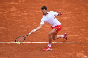 Novak Djokovic smashes Nishioka at Roland Garros