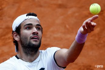 "I'm back to training on a high level" says Matteo Berrettini confirming he will skip Roland Garros