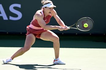 Halep dismantles Martic to reach semifinals at Indian Wells