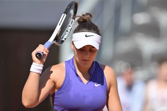 Bianca Andreescu barely escapes early exit from Roland Garros but Krejcikova does not