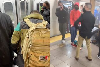 Eerste beelden na schoten op perron van metrostation New York