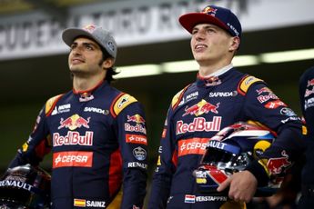 De strijd om een kans bij Red Bull: Verstappen en Sainz waren aan elkaar gewaagd