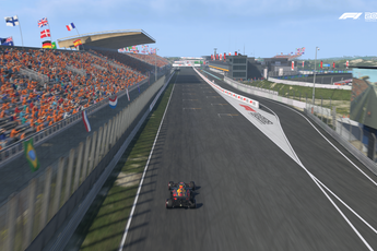Spieken in de F1 2021 game: Zo ziet Zandvoort er tijdens de Nederlandse GP uit