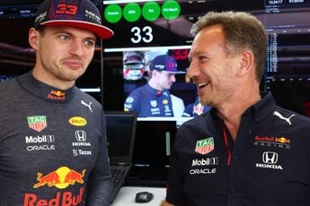 Horner over prestaties Verstappen bij Red Bull: 'Het beste moet nog komen'