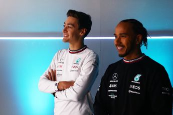 Lammers ziet wisseling van de wacht bij Mercedes: 'Hamilton zet zijn tanden er niet in'