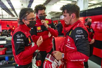 Mekies zag ongelukkig Leclerc: 'Timing rode vlaggen maakte het verschil'