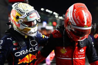 Leclerc voorspelt geen tweestrijd: 'Zie het niet als een gevecht tussen Verstappen en mij'
