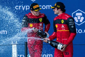 Kwalificatieduels | Leclerc ongeslagen tegen Sainz, Verstappen wederom voor Pérez
