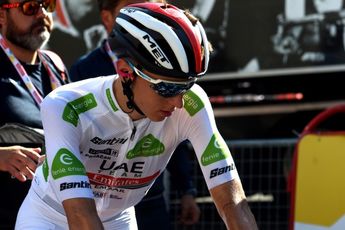 Etappe 14 Vuelta a Espana | Pogacar: 'Denk dat ik Mezgec heb geraakt'