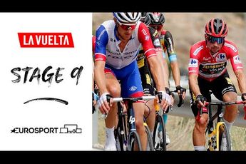 🎥 Samenvatting etappe 9 Vuelta a España: Caruso blijft vechtende klassementsrenners voor