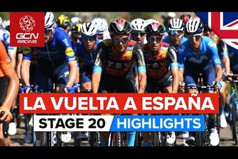 🎥 Samenvatting etappe 20 Vuelta a España: Bizarre rit zet klassement op zijn kop