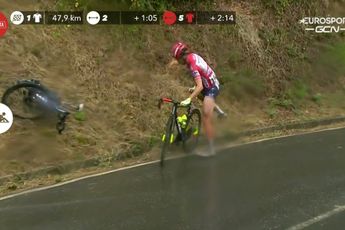 [Update] Zware val met Eiking en Vlasov dwingt Verona tot opgave in Vuelta