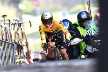 Roglic loopt averij op richting Tour de France: 'Knie is weer hersteld, hopelijk blijft het zo'