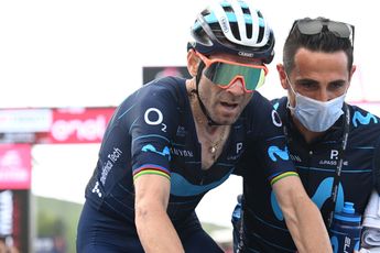 Valverde rijdt beter dan verwacht in Giro en denkt toch weer aan algemeen klassement
