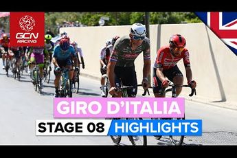 🎥 Samenvatting etappe 8 Giro d'Italia 2022: Van der Poel vs De Gendt in heerlijk gevecht!