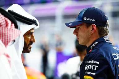 mohammed ben sulayem en max verstappen.