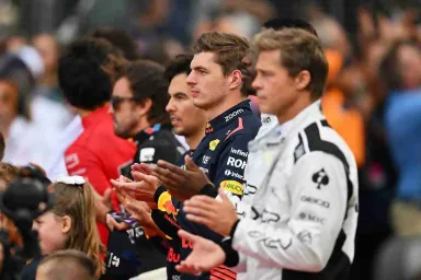 brad pitt max verstappen