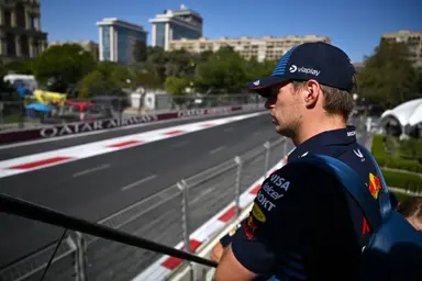 Max Verstappen in Baku