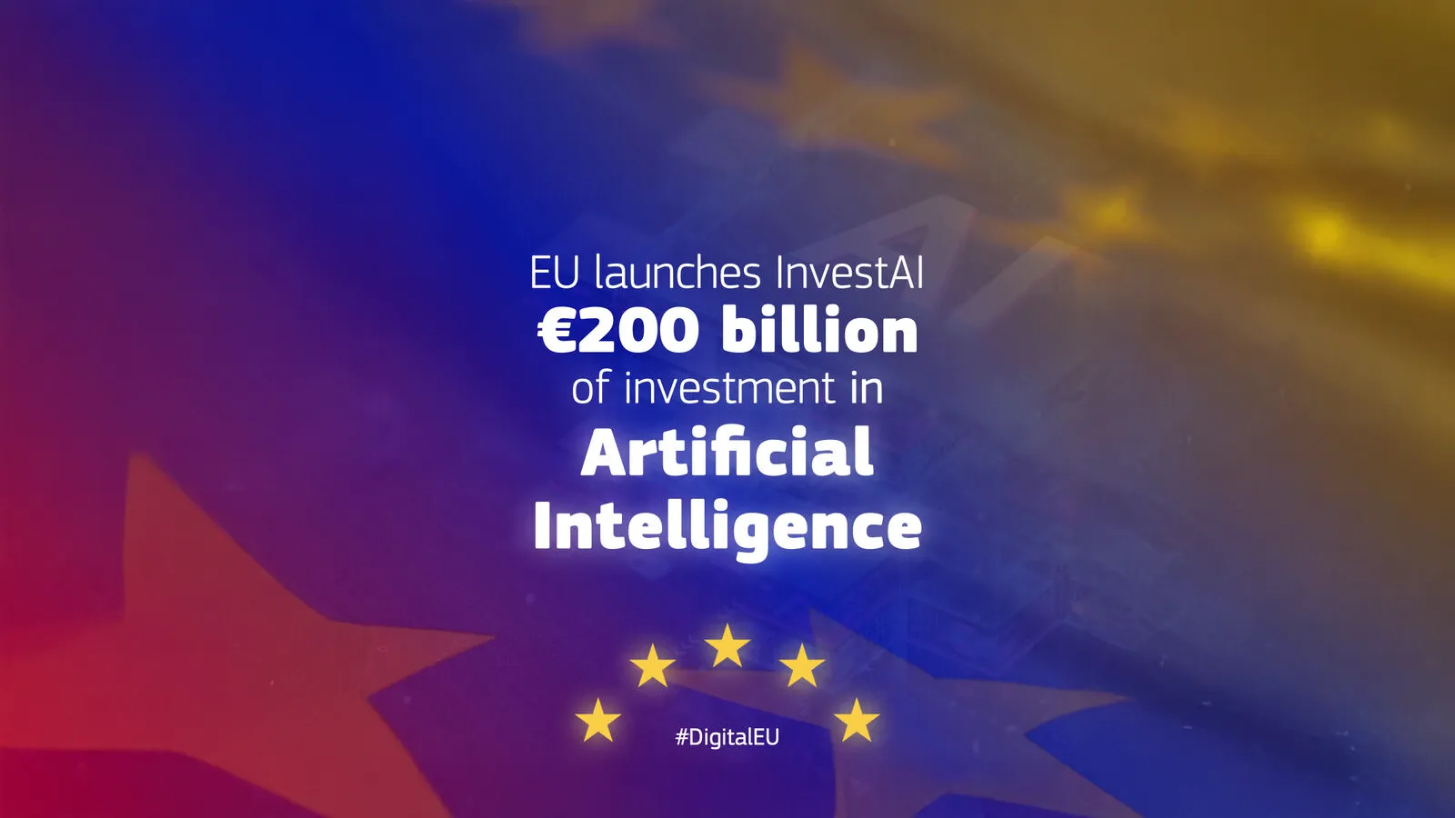 EU lanceert InvestAI: €200 miljard voor AI-gigafabrieken en innovatie