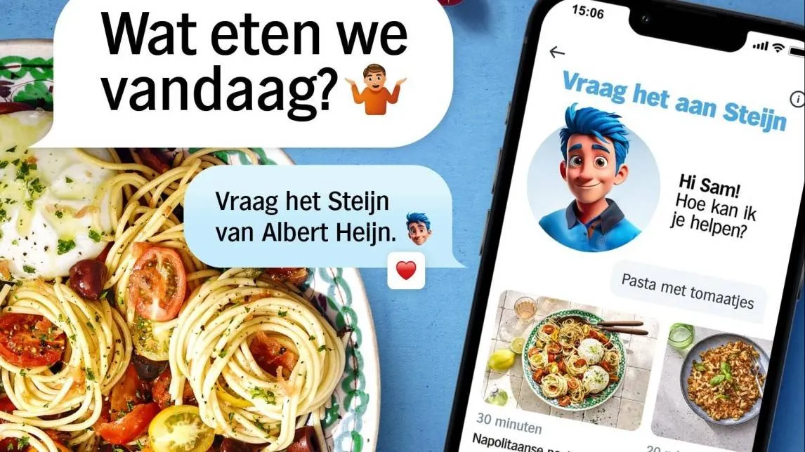 Albert Heijn introduceert AI-assistent Steijn: hulp bij koken en boodschappen