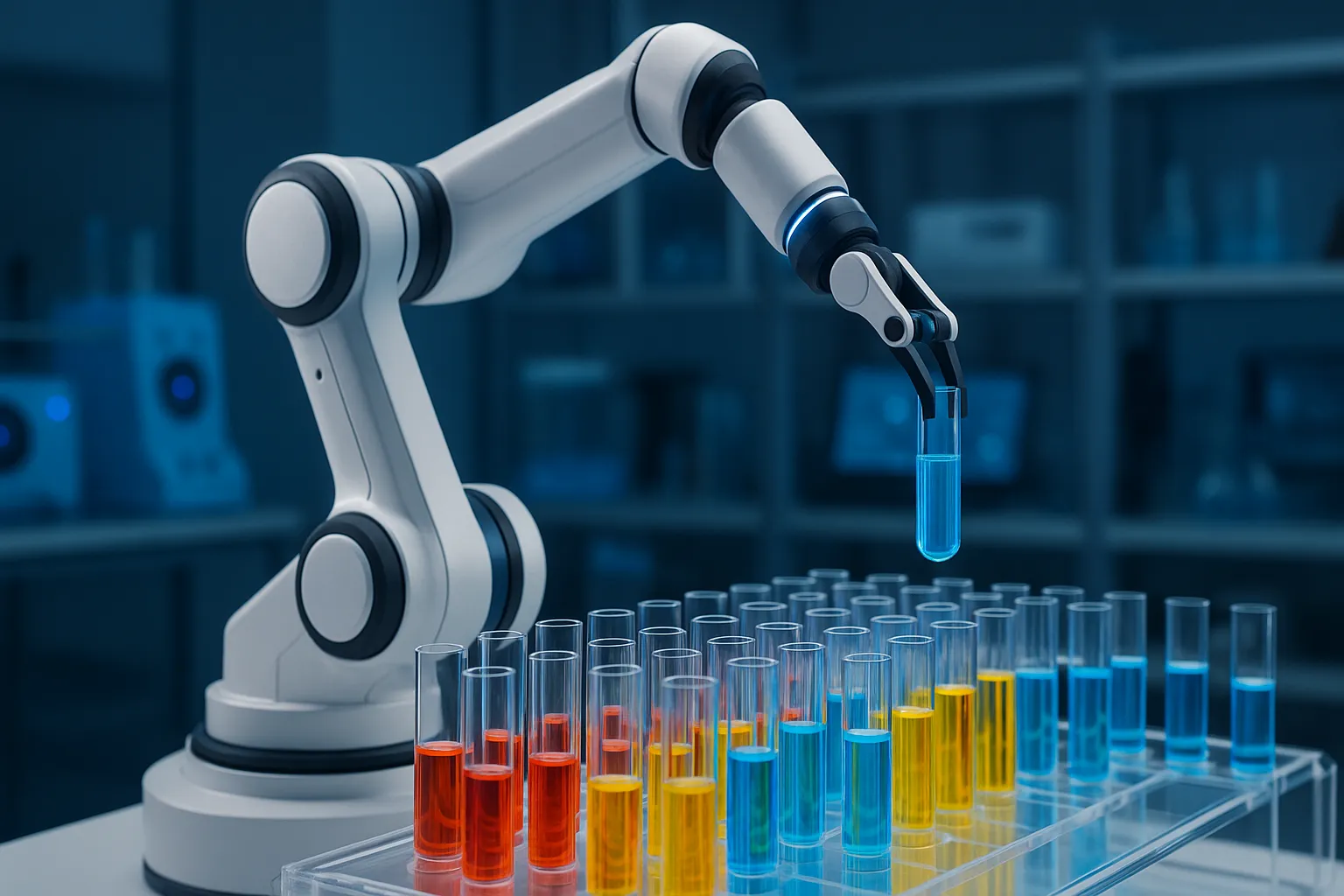 Robot ontdekt verborgen chemische reacties in hyperspace