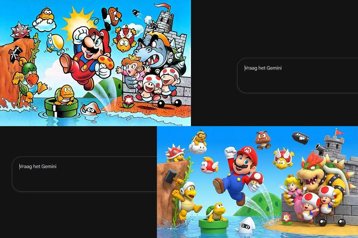 Nano Banana 2 verrast Mario-fans met verbluffende 3D-remake van retro-poster