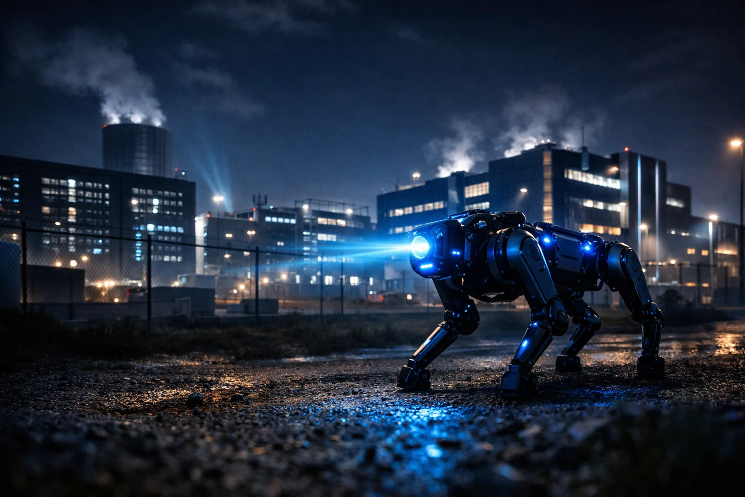 Robots bewaken datacenters: honden van 300.000 dollar