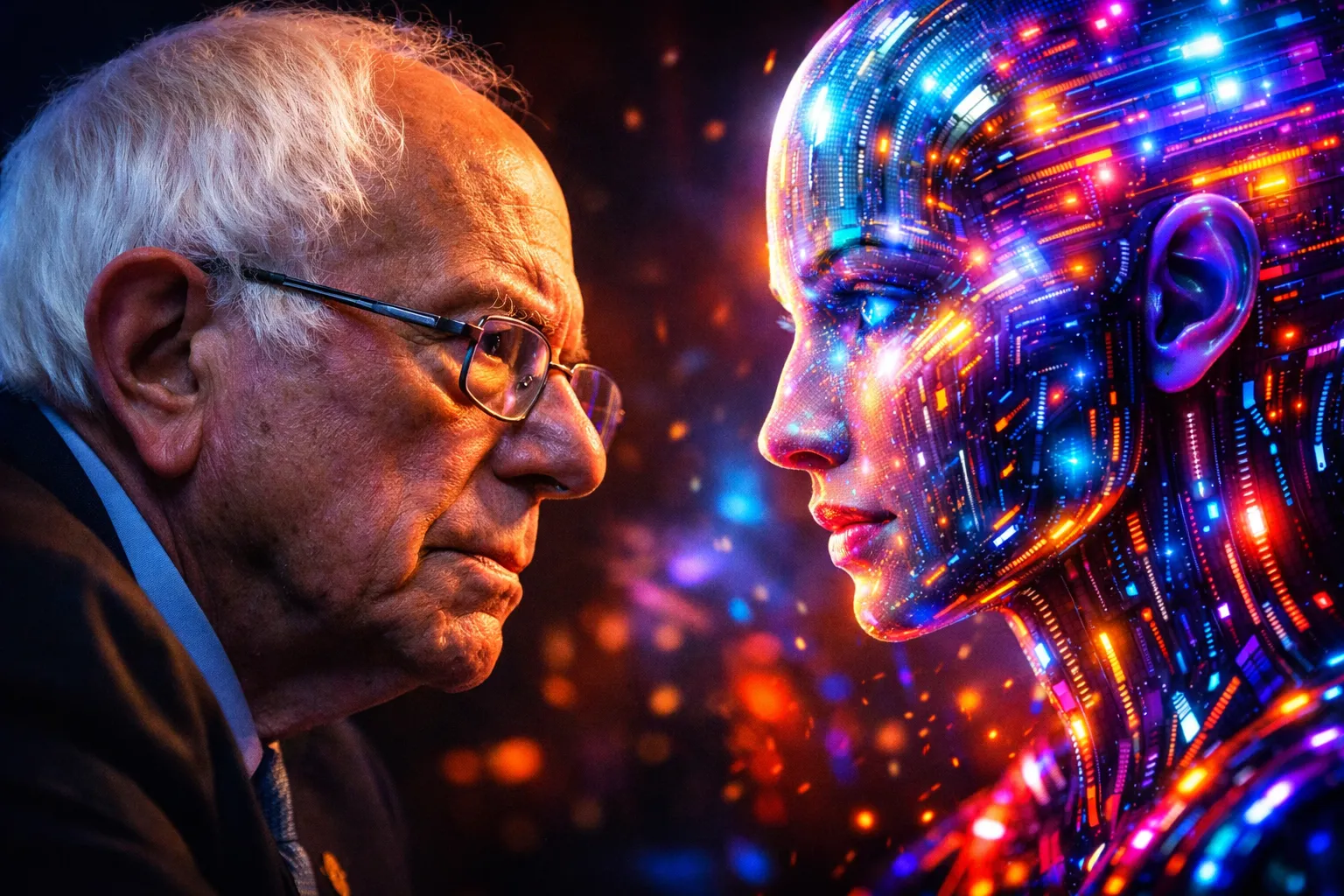 Bernie Sanders spreekt AI Claude over privacy en macht
