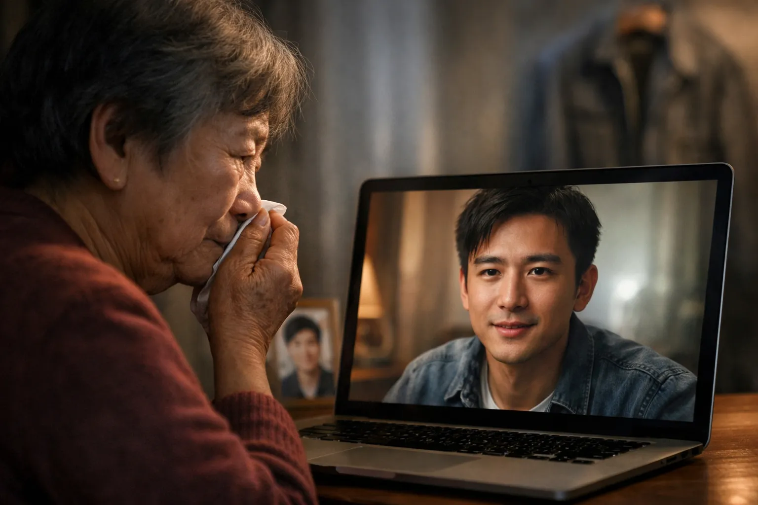 AI-zoon houdt moeder in illusie familie verzwijgt dood