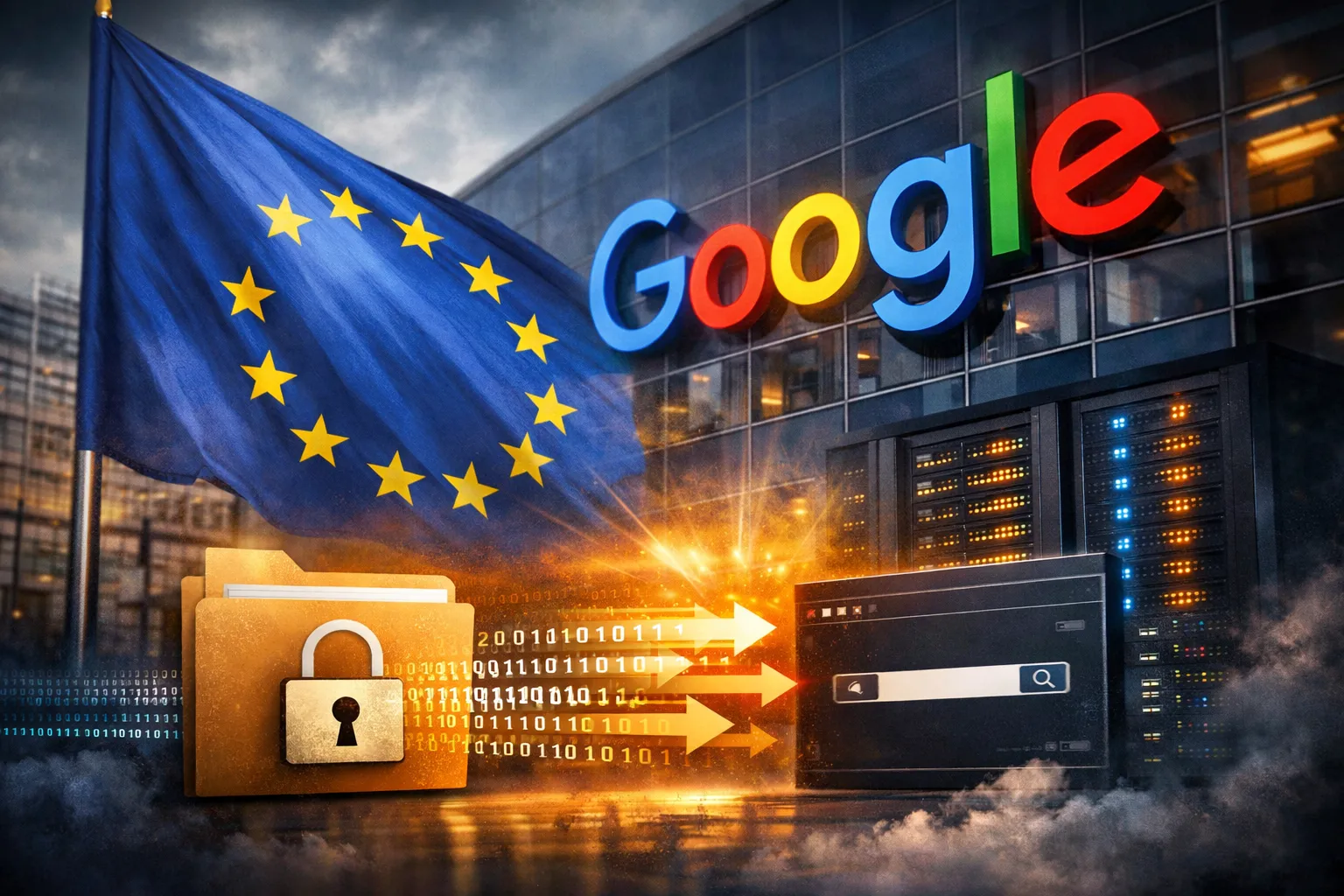 Google moet mogelijk data delen met concurrenten door nieuwe regels in Europa