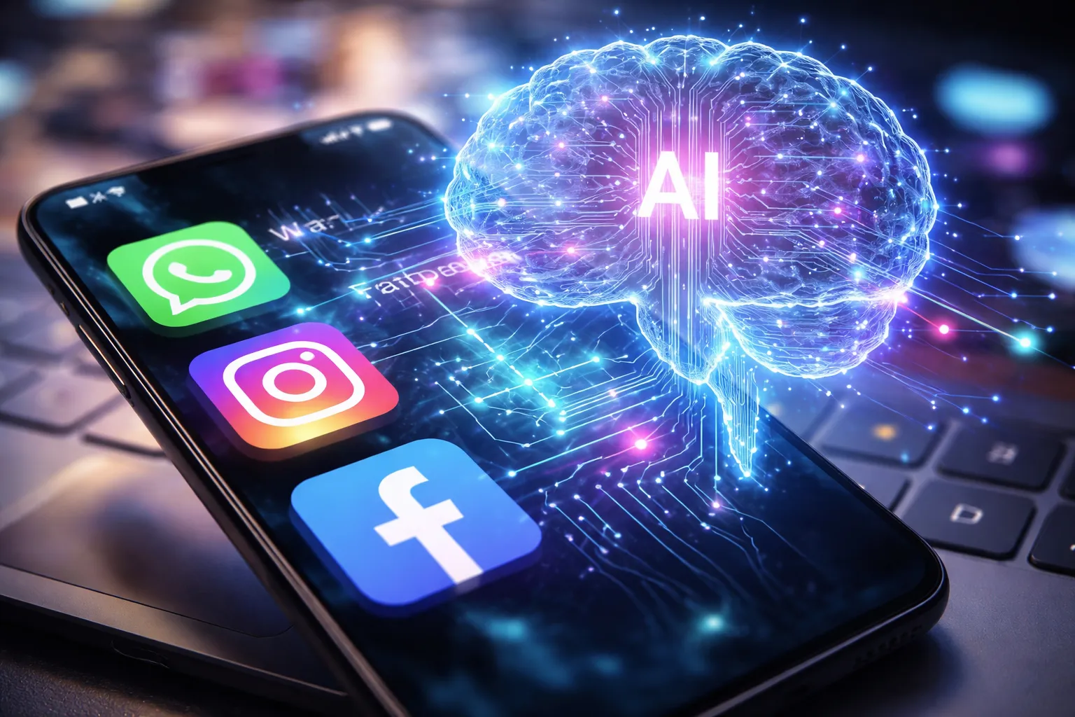 Meta stopt AI direct in Facebook, WhatsApp en Instagram