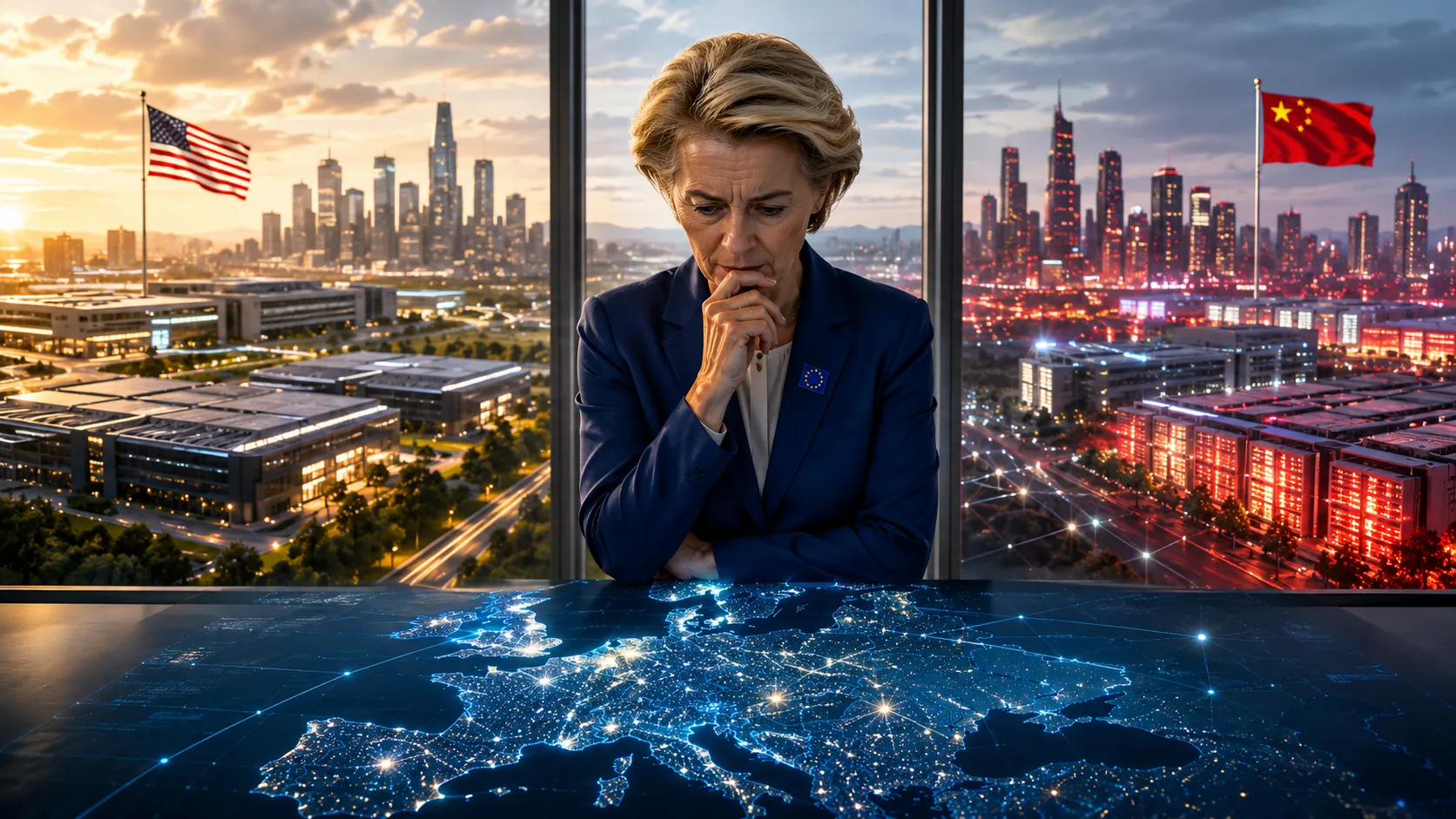 Europa slaat alarm over AI: Europa dreigt echt te verliezen van VS en China