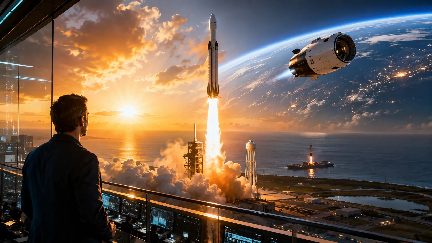 Grok voorspelt SpaceX kan 5 biljoen dollar waard worden na Starfall-missie