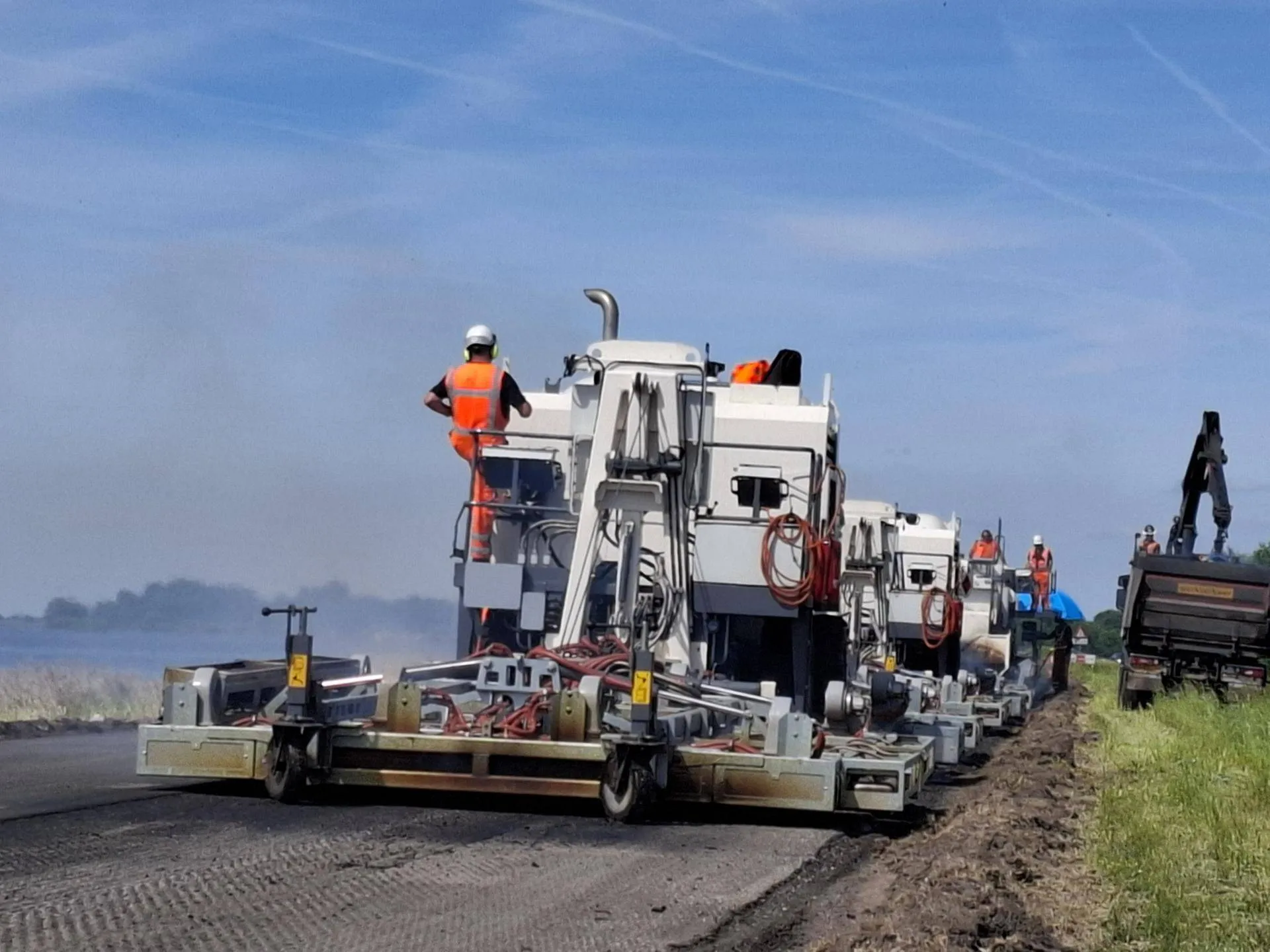 asphalt recycling train gem almere