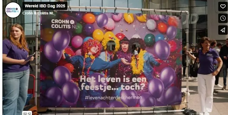 video achter de schermen crohn en colitis