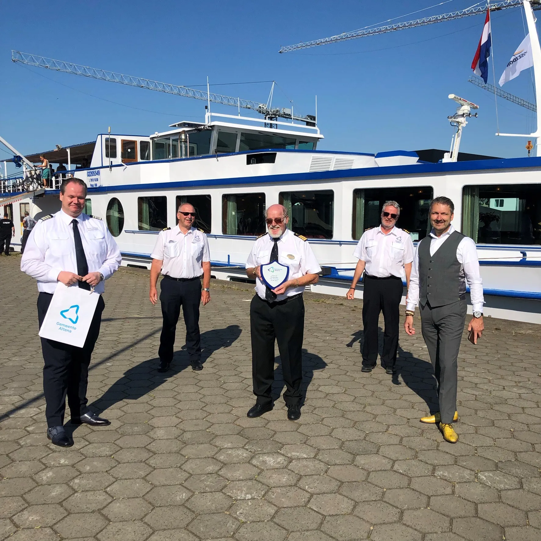 2021 05 15 passagierschip ontvangst poseidon groep