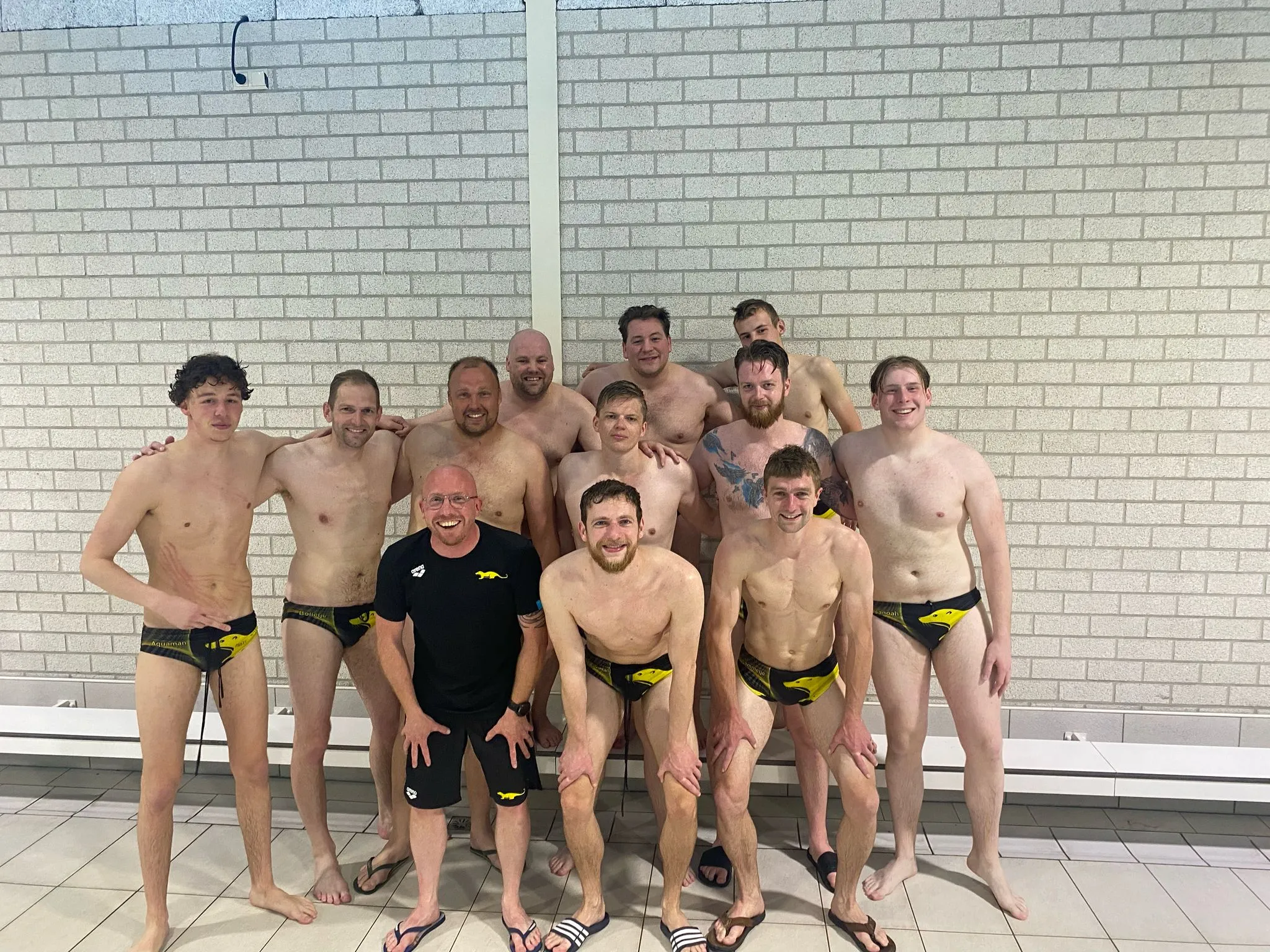 waterpolo teamfoto